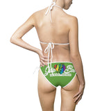 JaieBoo Green Women's Bikini Swimsuit (AOP)